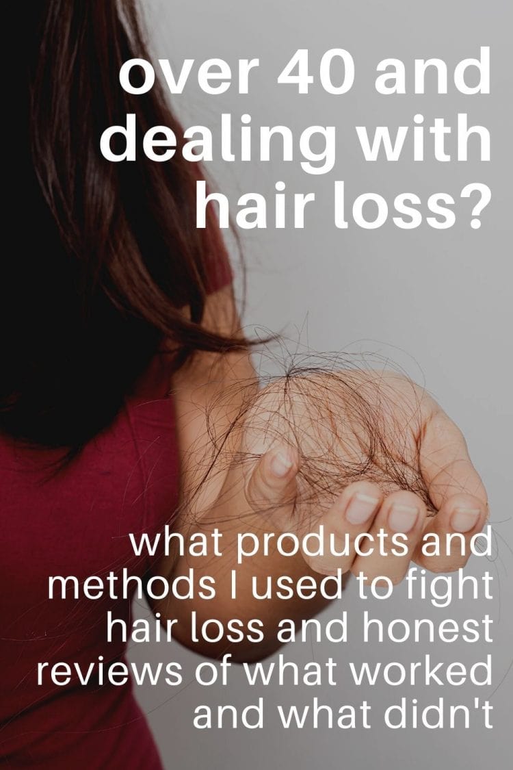 how to fight hair loss over 40 products tips