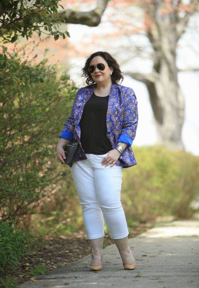 What I Wore: Chico's Girlfriend Jeans - Wardrobe Oxygen