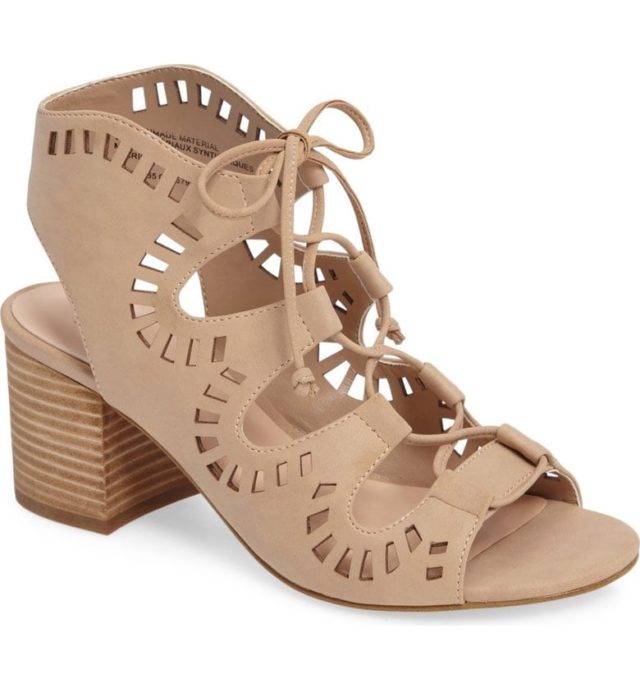 BP Decker Wide Width lace up sandal at Nordstrom