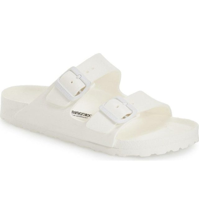 birkenstock essentials arizona white