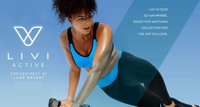 livi active plus size activewear