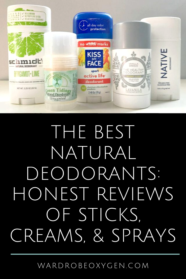 best natural deodorants review