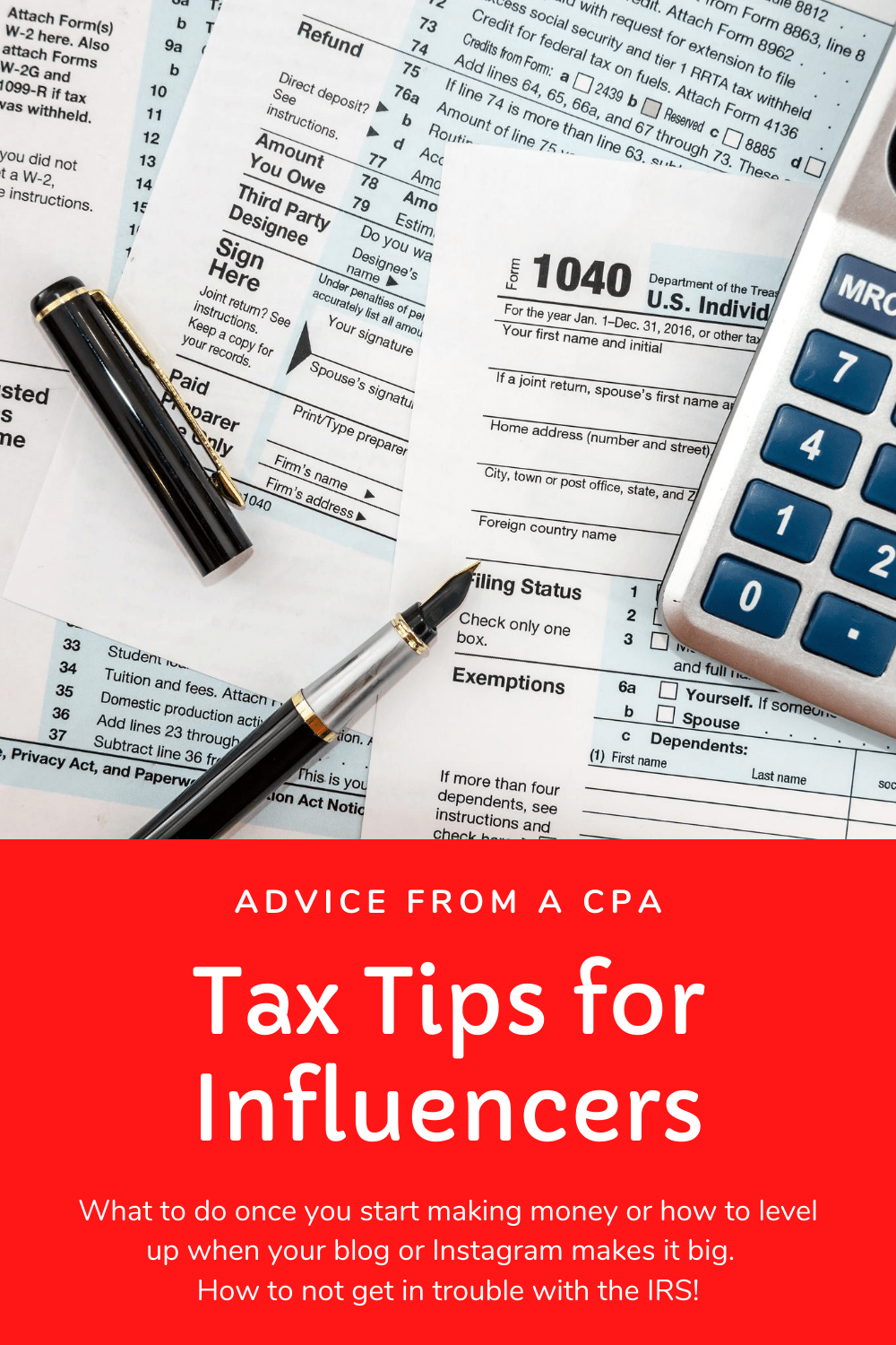 The Best Tax Tips for Influencers from an Accountant