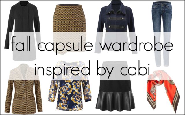 Fall Capsule Wardrobe Inspired by cabi - Wardrobe Oxygen