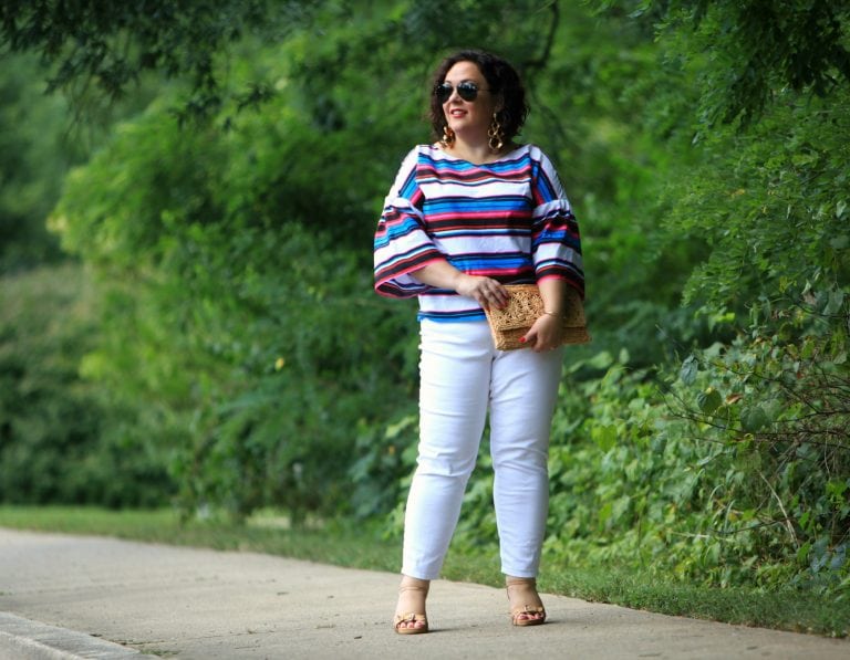 What I Wore: Candy Stripes