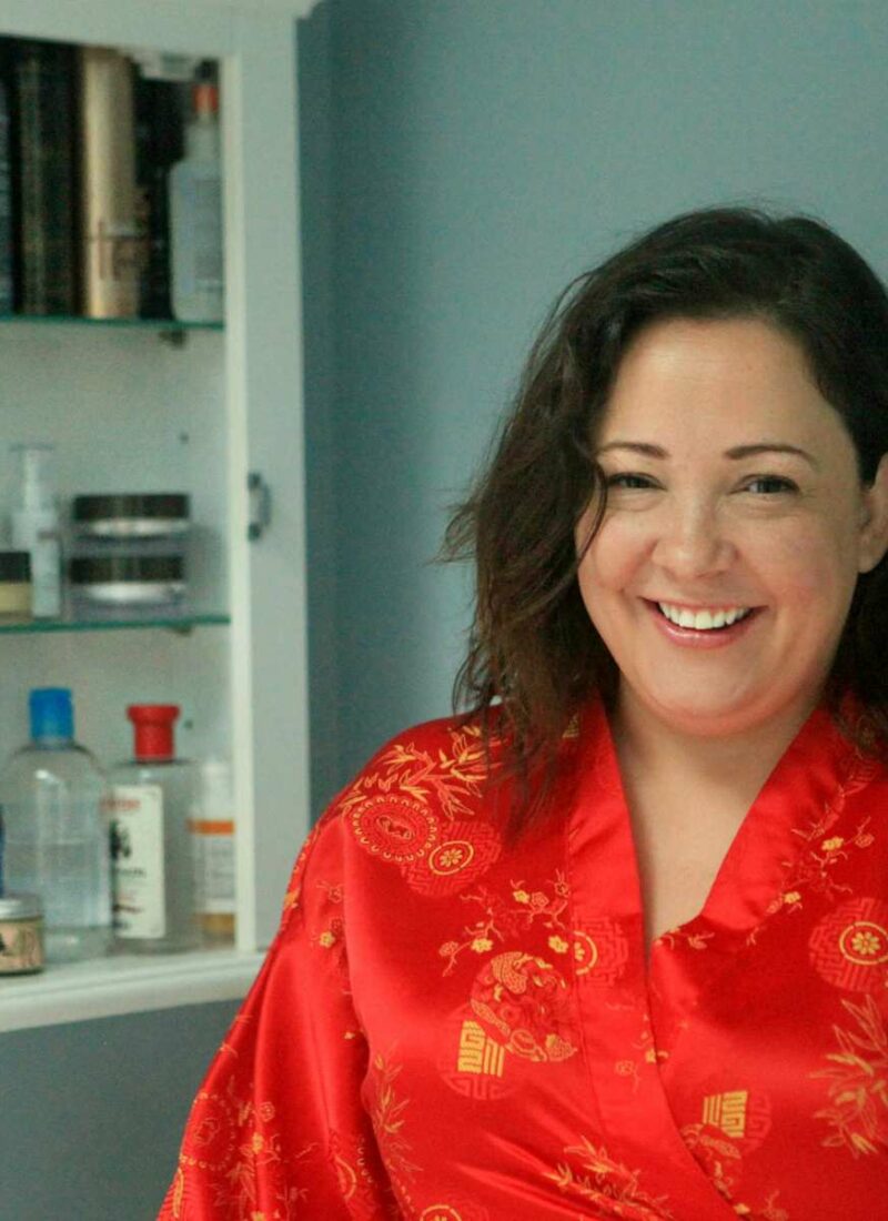 Wardrobe Oxygen's evening skincare routine featuring Colleen Rothschild