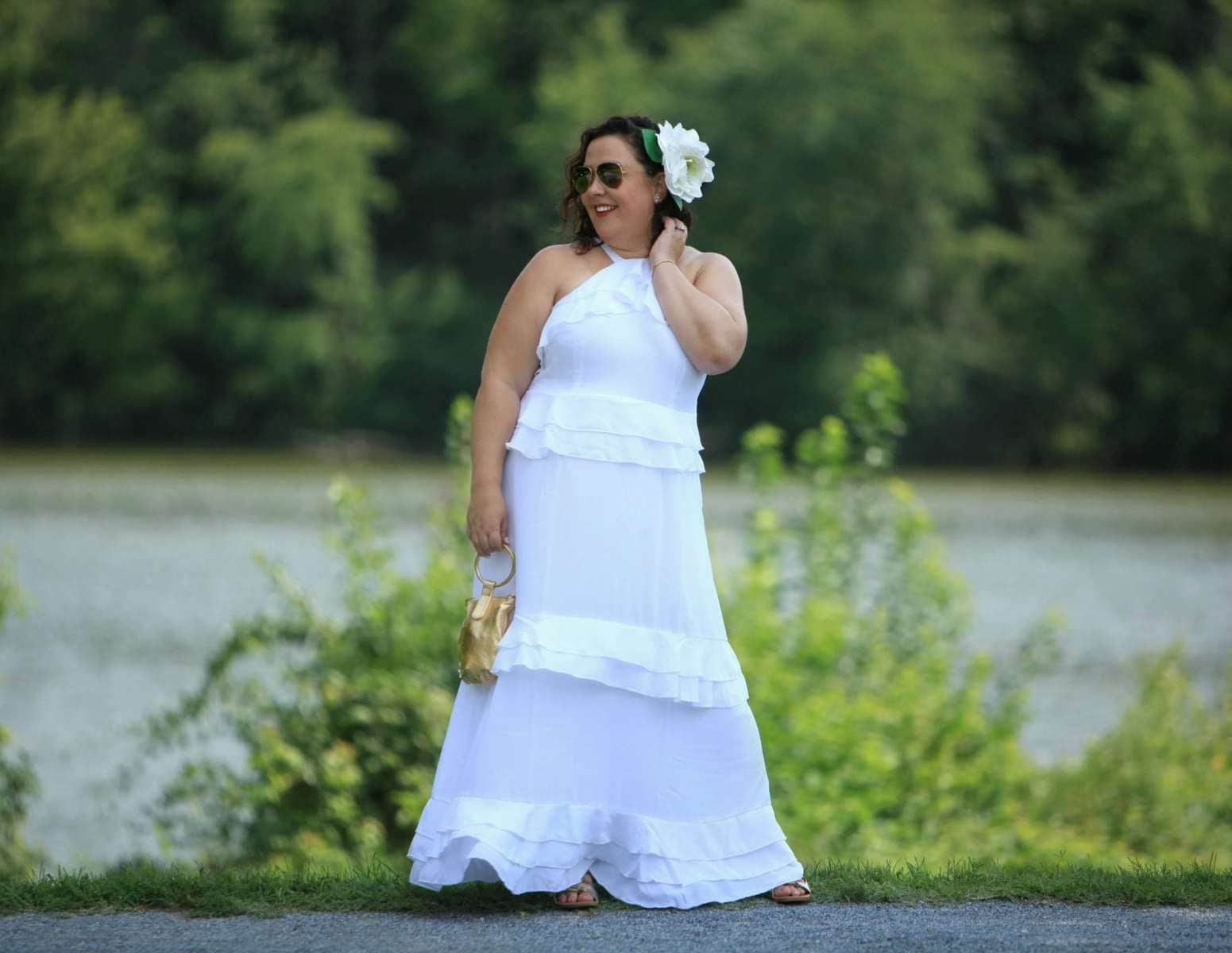 what i wore to diner en blanc DC