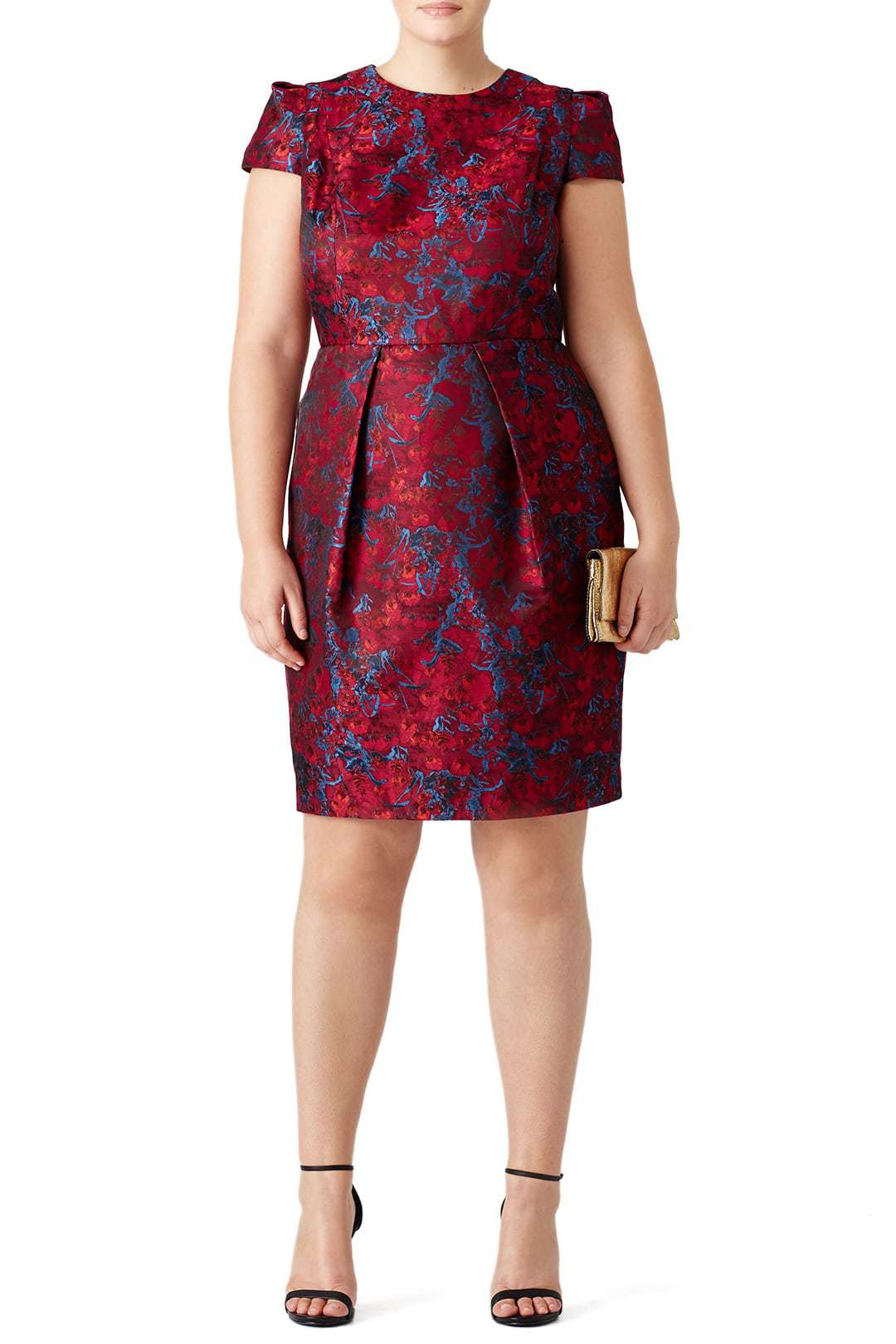 Carmen Marc Valvo plus size cocktail dress from Rent the Runway