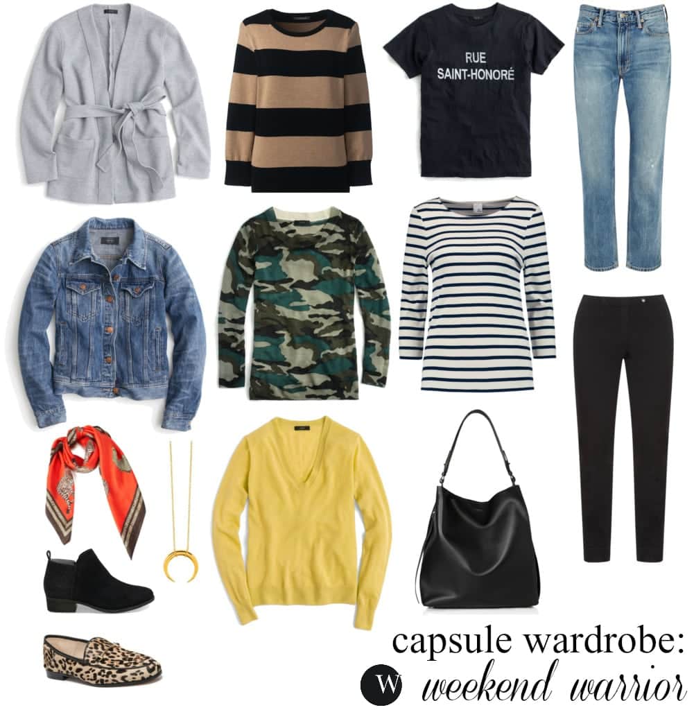 Capsule Wardrobe: Fall Weekend Style