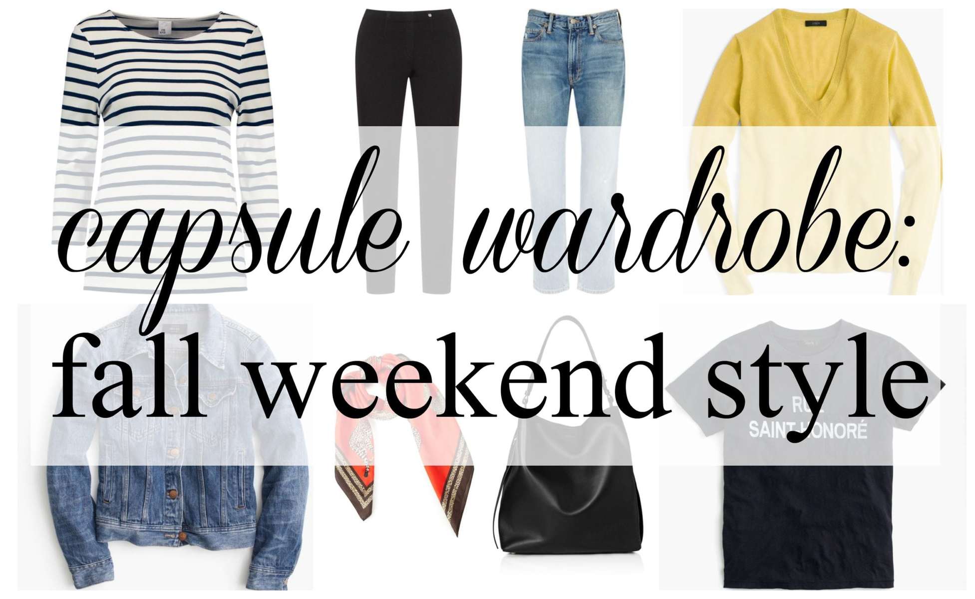 Capsule Wardrobe Fall Weekend Style Wardrobe Oxygen