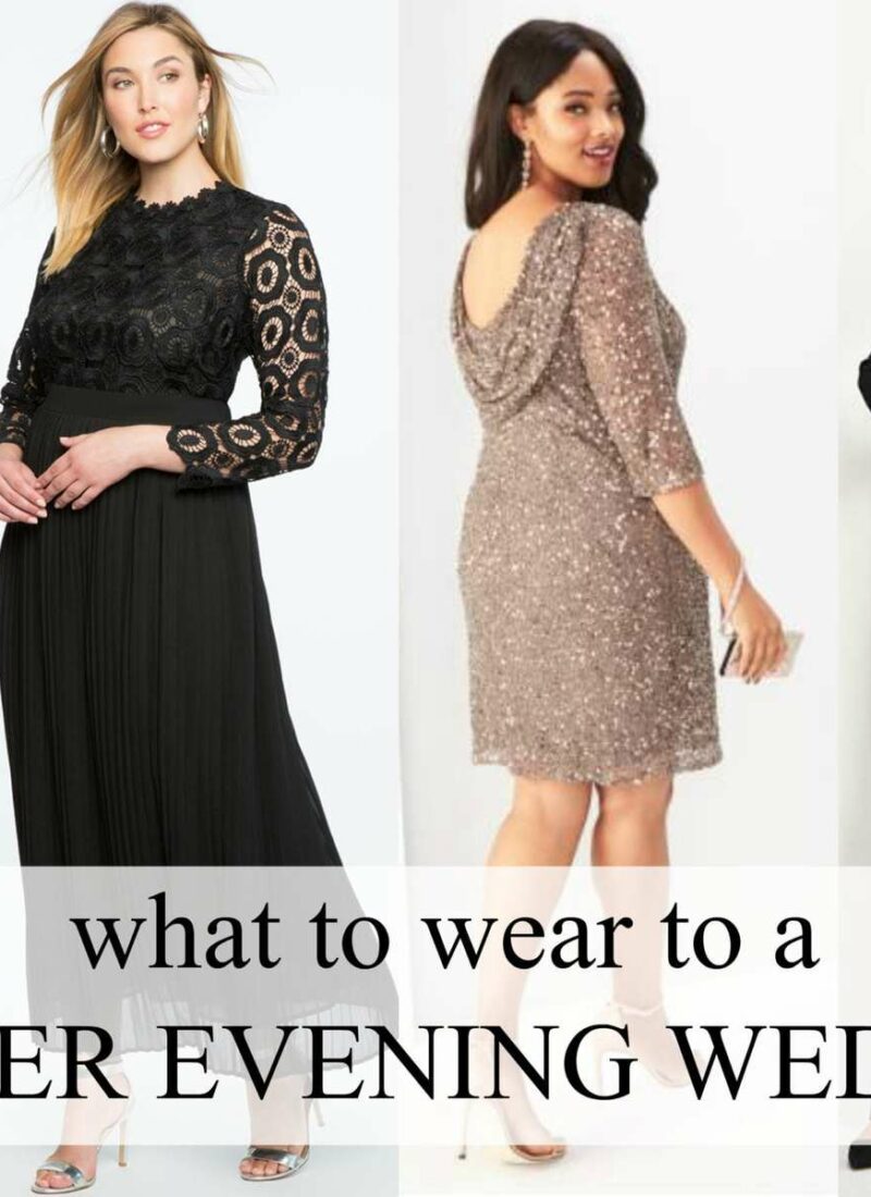 what to wear to a winter evening wedding