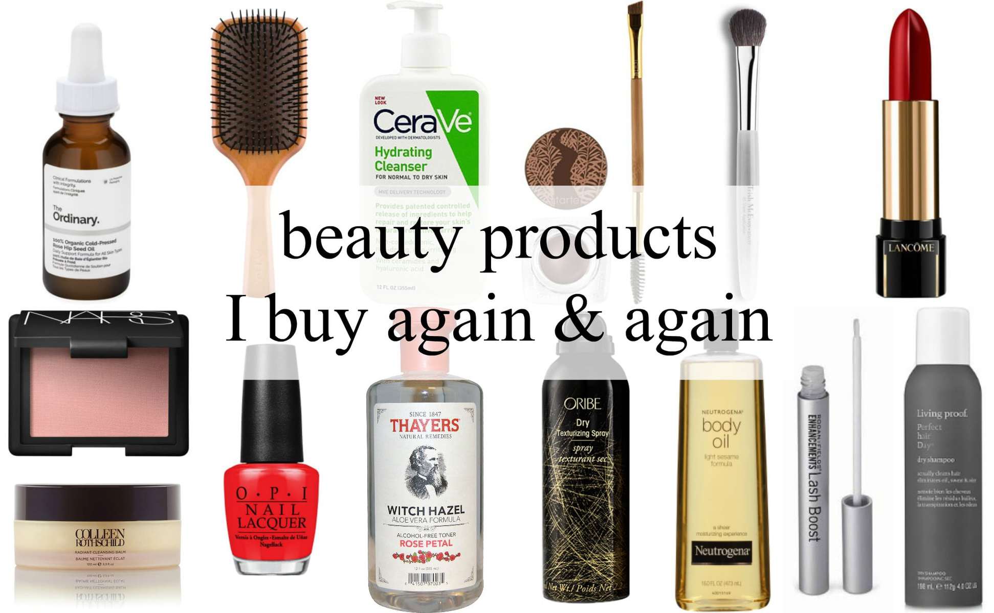 My Best Beauty Purchases: What I Buy Again and Again
