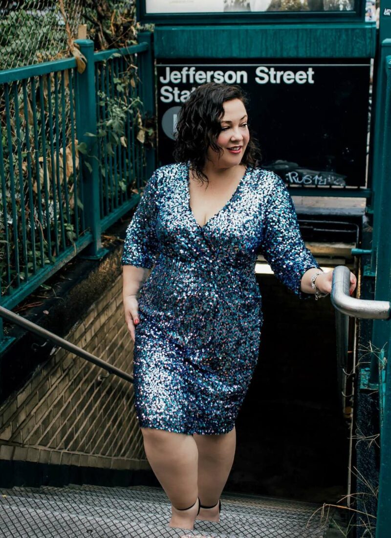 eloquii sequin dress