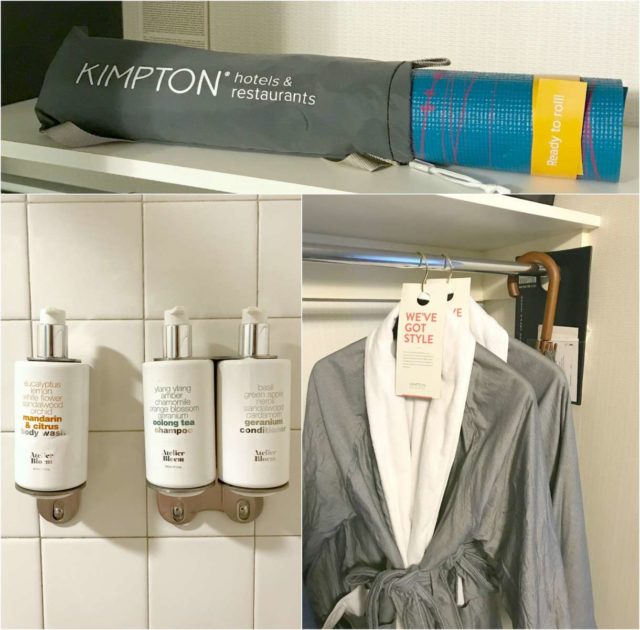 kimpton madera amenities