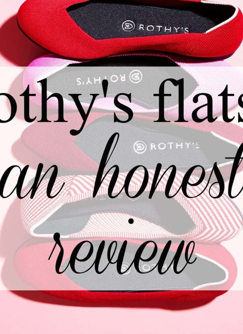 Rothys Flats: an honest unpaid review of rothy's shoes featured by popular Washington DC fashion blogger, Wardrobe Oxygen