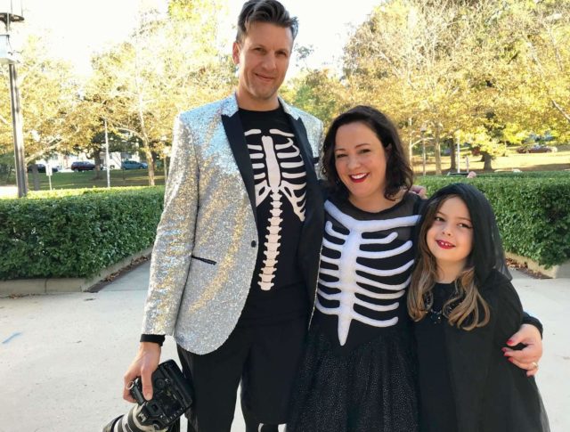 skeleton costume family