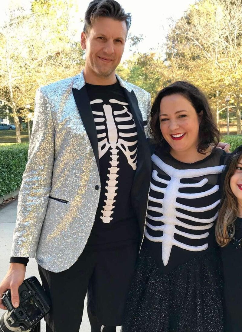 skeleton costume family