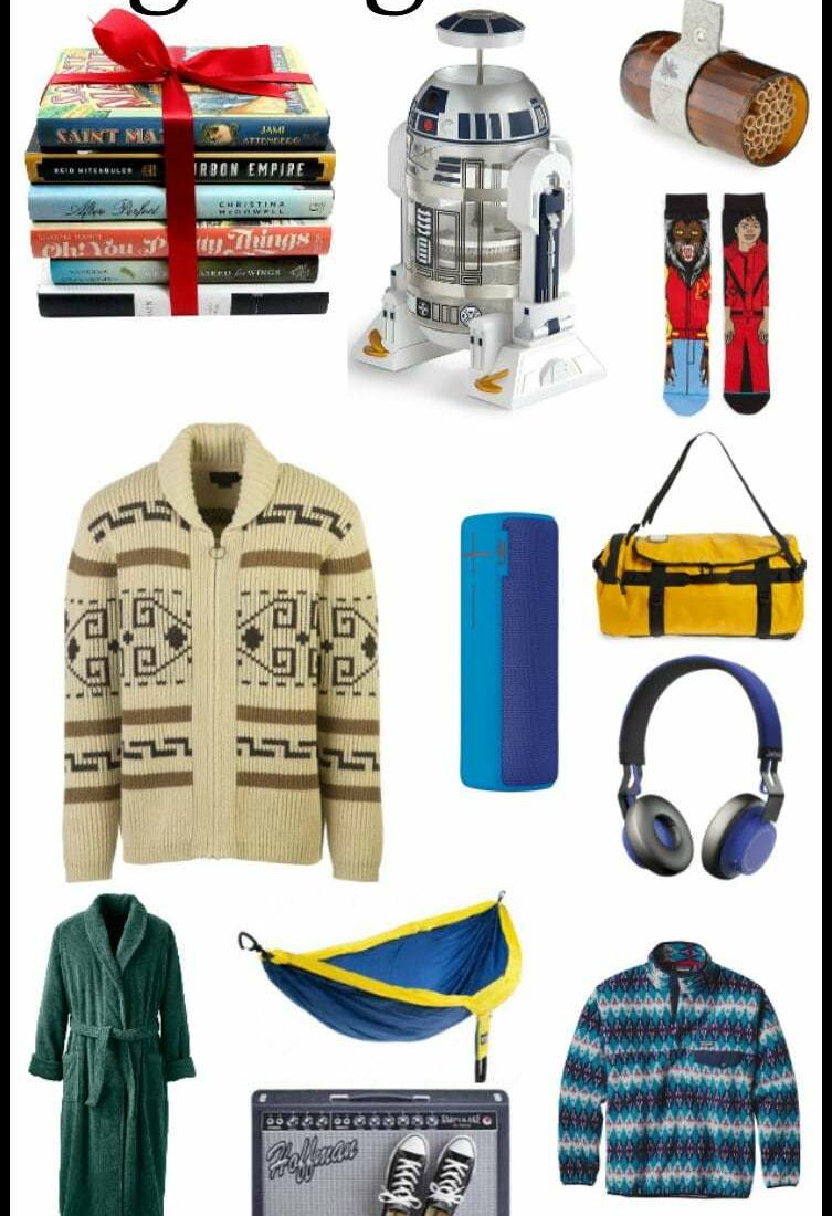 Gift Guide for the Guys: great gifts at all price points for the men in your life