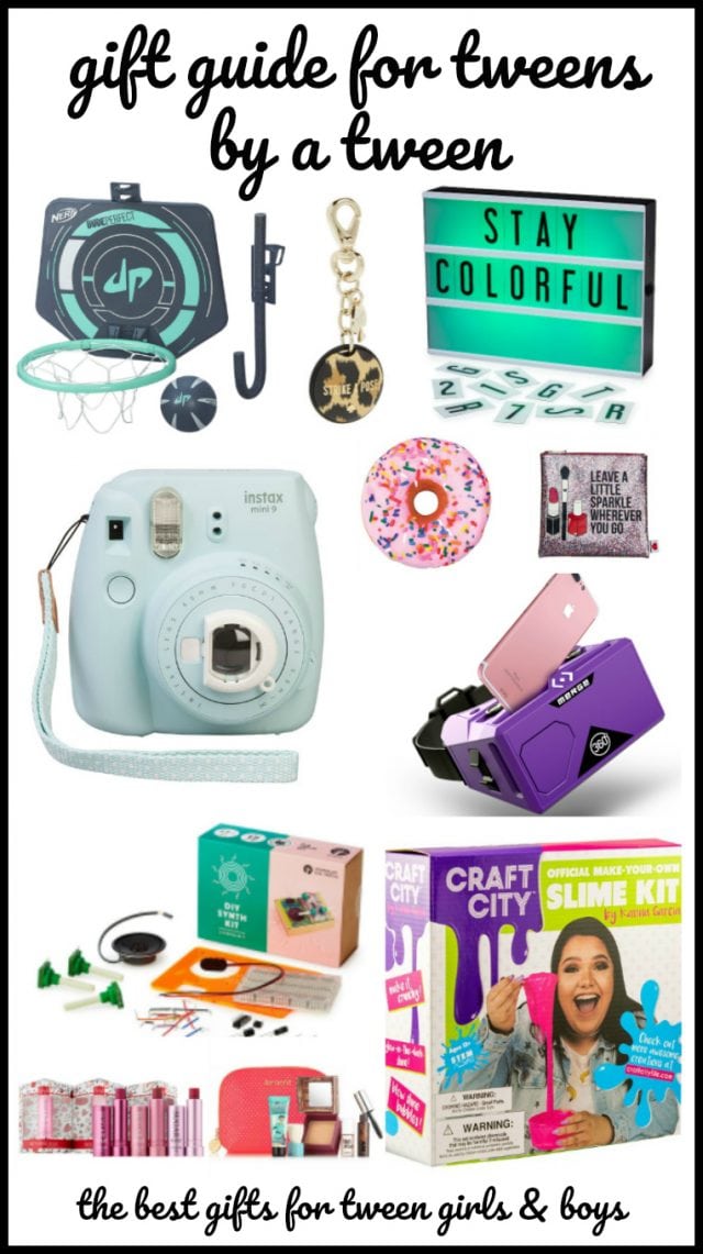 gift guide for tweens by a tween - the best gifts at all price points for tween boys and tween girls by wardrobe oxygen