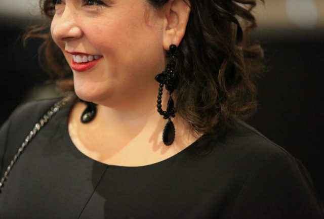 Simply Vera Vera Wang for Kohl's black chandelier earrings