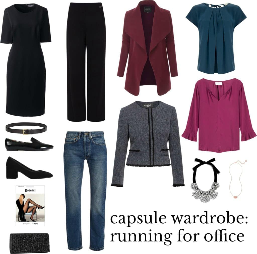 What to Wear When Running for Political Office: The Woman Candidate’s Capsule Wardrobe