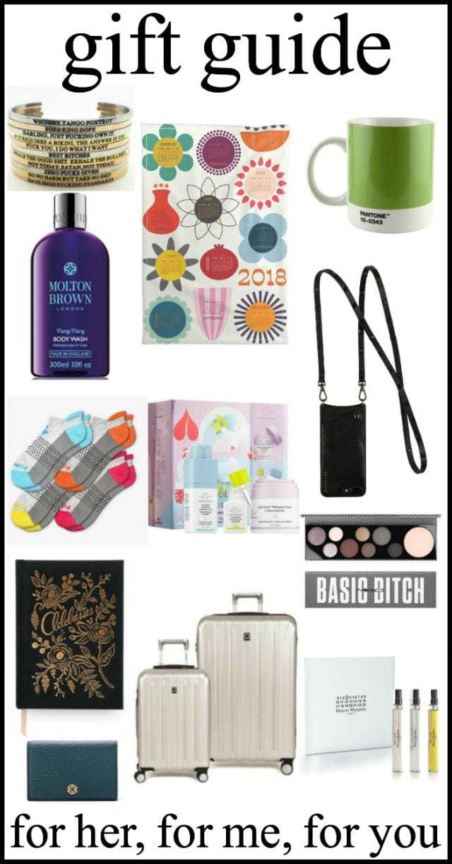 Holiday Gift Guide for Her: For friends or for your self!