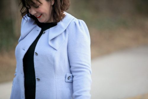 What I Wore: Pastels in Winter