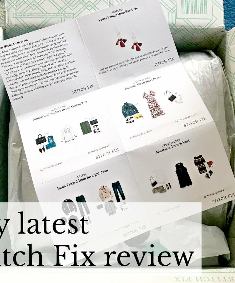 Stitch Fix for a Stylish New Year