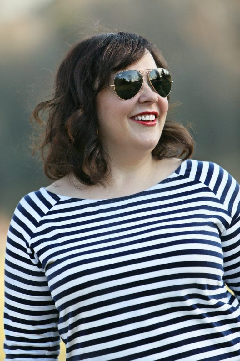 What I Wore: Ode to My Favorite Striped Shirt (plus a giveaway!)