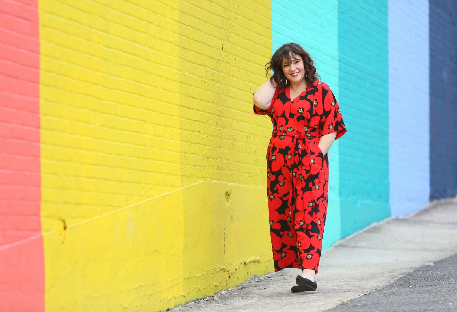 What I Wore: Bold Floral