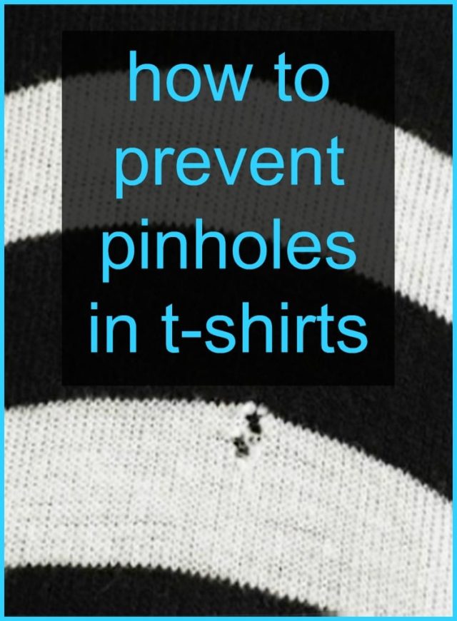 How To Prevent Pinholes In T Shirts Near Your Belly Button