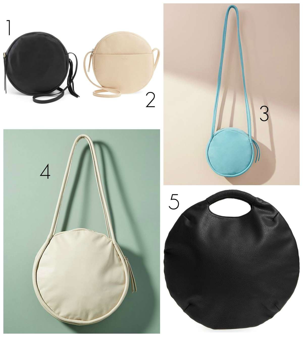 Wardrobe Oxygen picks the best circle bags at every price point for 2018. These minimalist styles will be chic now and seasons to come.