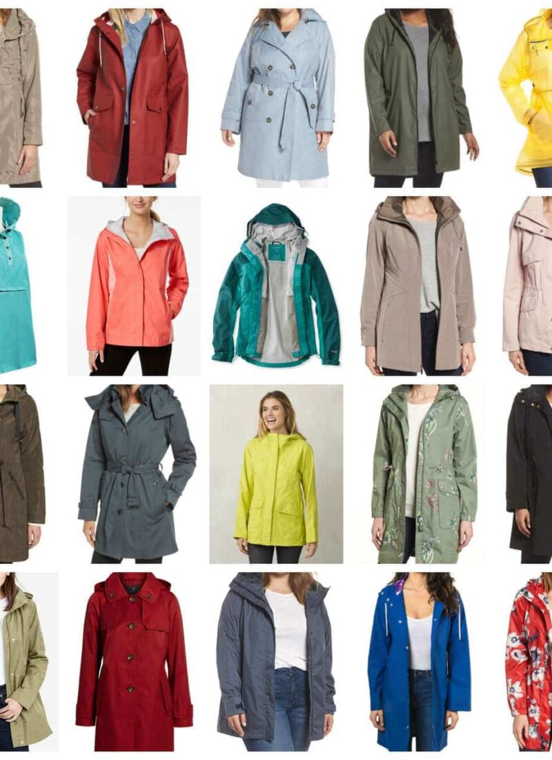 the best raincoats for women