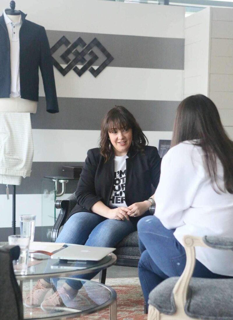 A review of my experience with Trunk Club when I used their DC Clubhouse styling - DC trunk Club Clubhouse featured by popular Washington DC petite fashion blogger, Wardrobe Oxygen