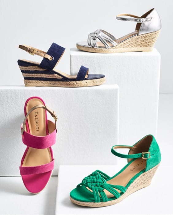 Talbots wedges on sale