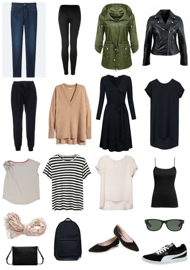 capsule wardrobe week carryon