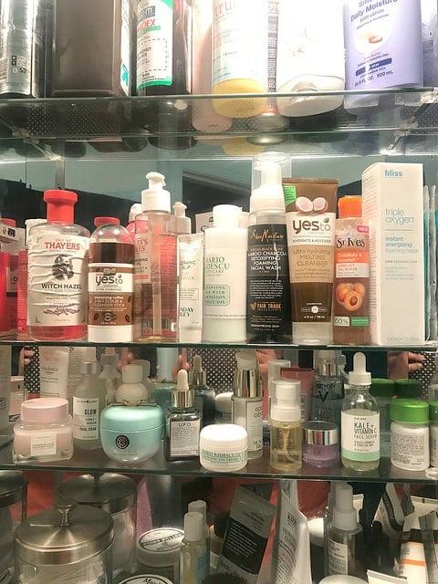 my beauty routine dana - a peek into her medicine cabinet