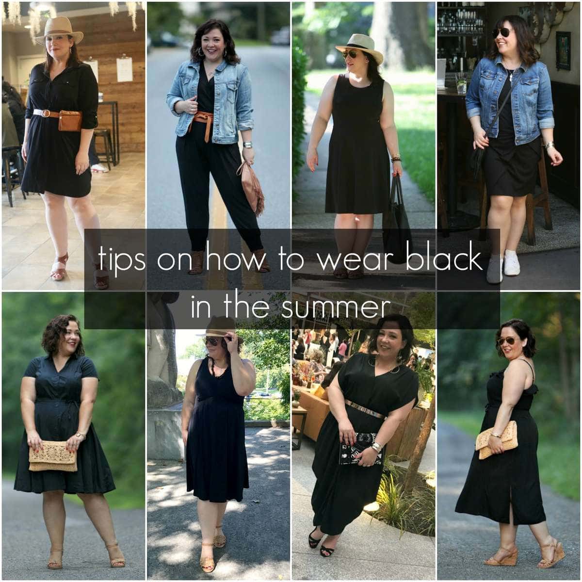 wear black in summer