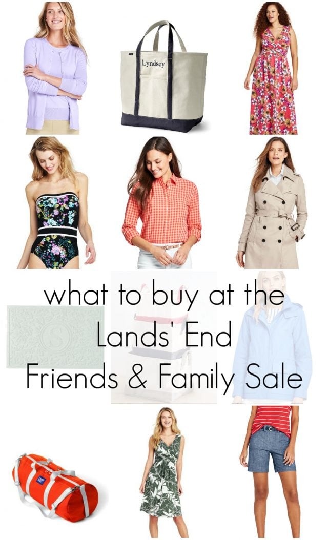what to buy at the lands end friends and family sale