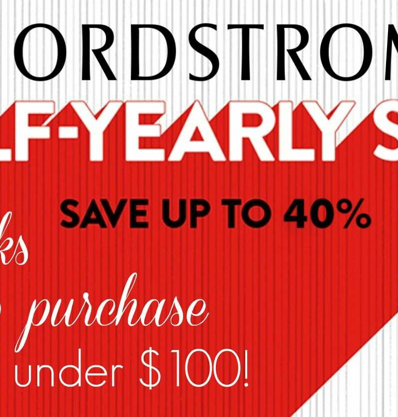 Nordstrom Half-Yearly Sale: My Picks Under $100 for 2018