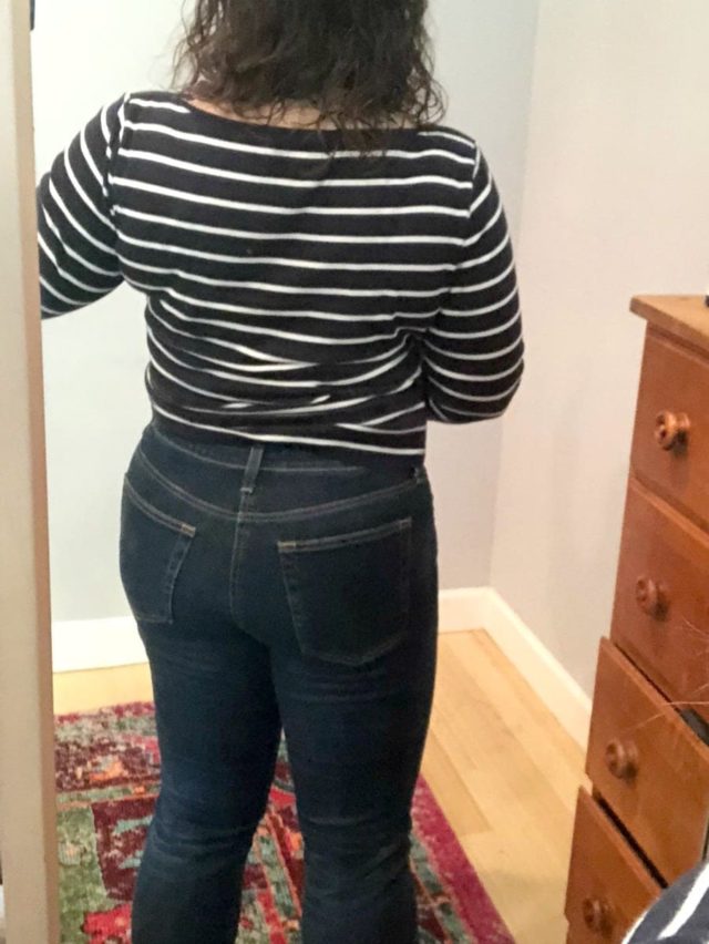 a ag jeans prima back view