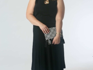 Dancing All Night: This skirt has great movement; tuck in the tank. Dancing All Night: This skirt has great movement; tuck in the tank, add some heels, a clutch, and necklace for shine and drama.