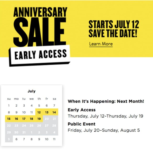 Nordstrom Anniversary Sale