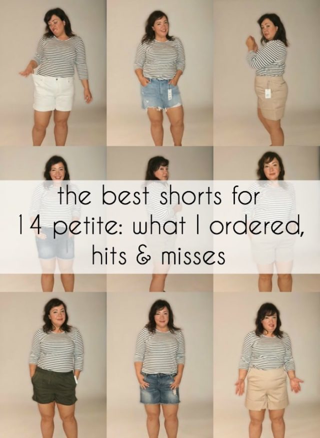 the best shorts for a 14 petite