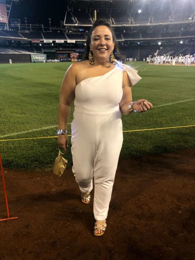 diner en blanc 2018 what I wore Jump suit