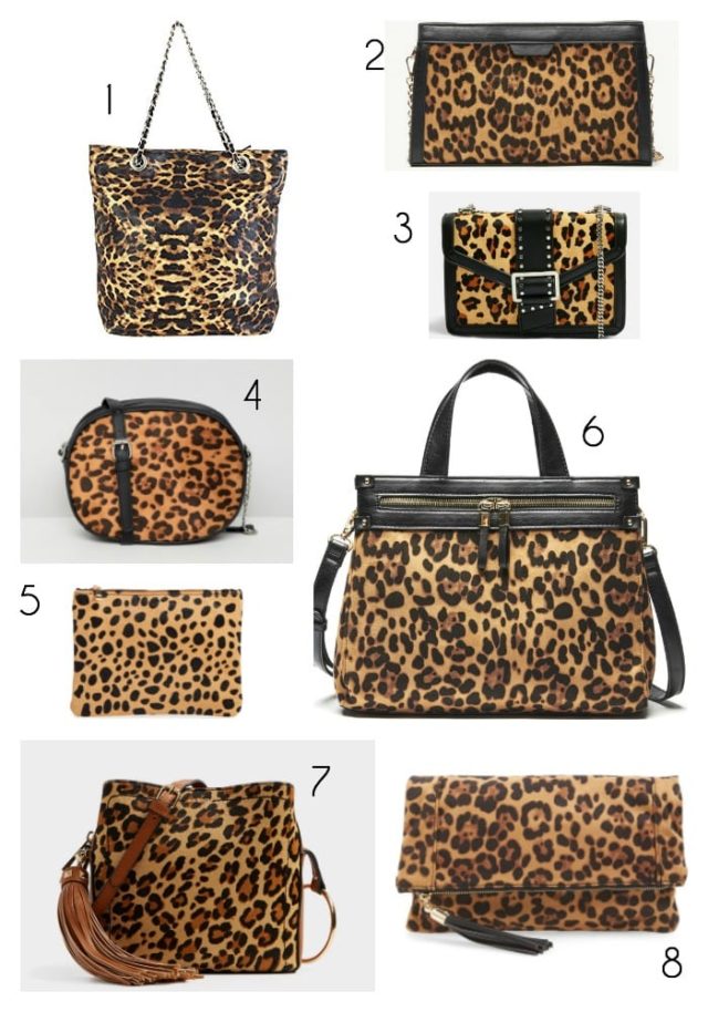 fall bag trends 2018 leopard print