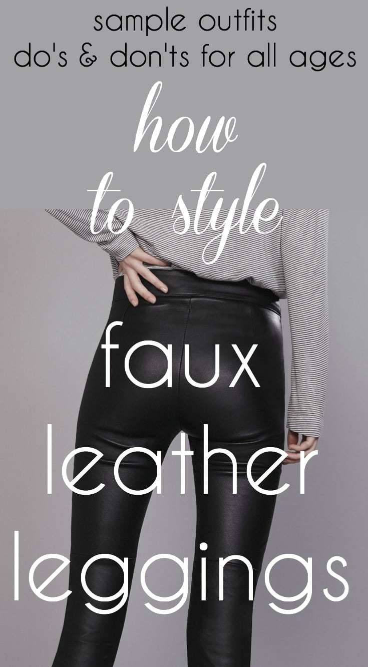 Black Faux Leather Cargo Pants  Leather leggings look, Causal chic  outfits, Black leather pants