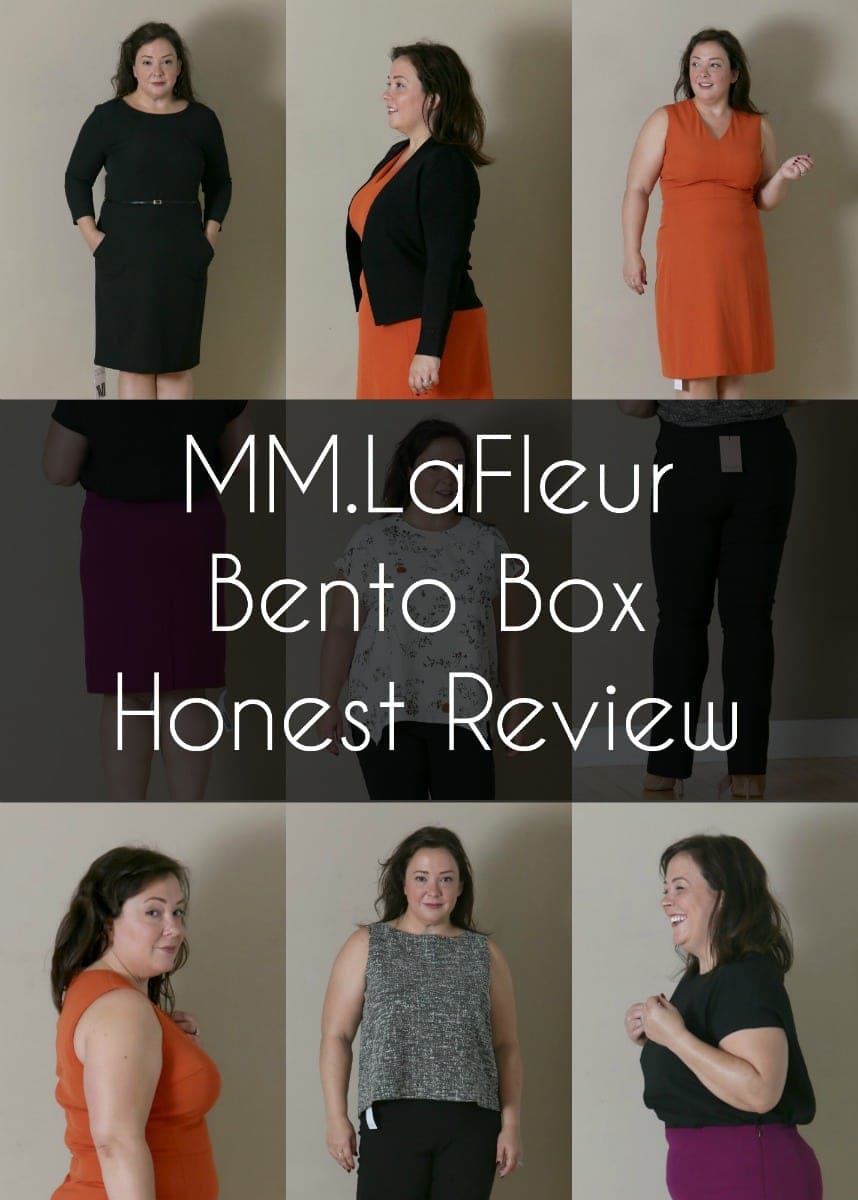 eine ehrliche Überprüfung einer MM.LaFleur Bento Box nach Größe 14 über 40 Blogger Kleiderschrank Oxygen