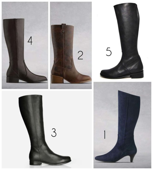 the most stylish wide calf boots including options for petite legs