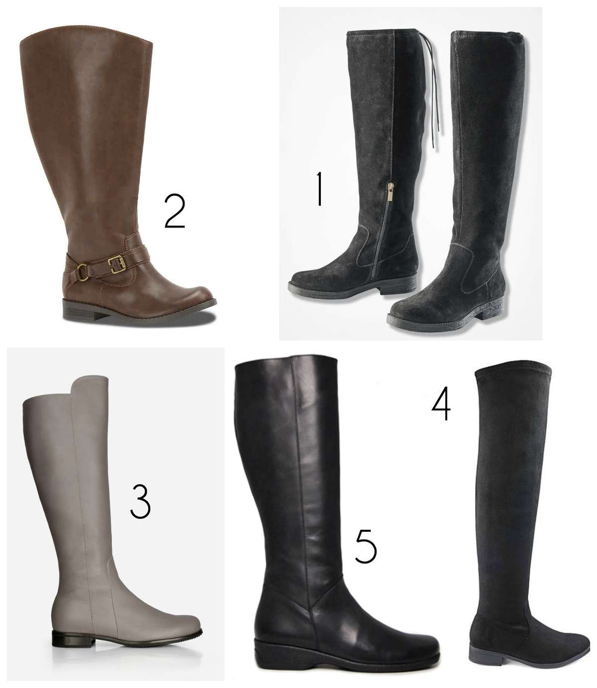 boots with wide calf circumference